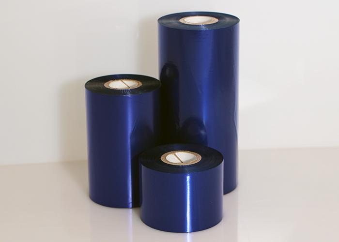 4.33 Inches X 1181 Feet (110mm X 360m)-Thermal Transfer Ribbon, TR3022 Blue General Purpose Wax, Blue, 6 Rolls Per Case,18103957-6