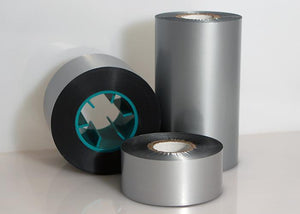 1.18 Inches X 1476 Feet (30mm X 450m)-Thermal Transfer Ribbon, M295C Silver Specialty Near Edge Wax/Resin, Silver, 24 Rolls Per Case,18105484