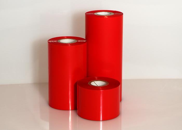 4.33 Inches X 688 Feet (110mm X 210m)-Thermal Transfer Ribbon, TR3021 Red General Purpose Wax, Red, 24 Rolls Per Case,17166959