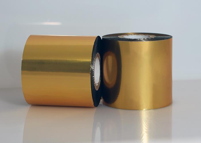 1.49 Inches X 1181 Feet (38mm X 360m)-Thermal Transfer Ribbon, VR301 Durable Metallic Gold Resin, Gold, 36 Rolls Per Case,18106786